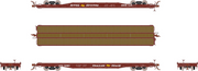 Fox Valley Models 15062 HO Scale 60' P-S F60GH Flatcar Trailer Train OTTX 92983