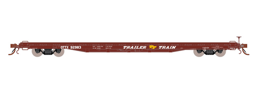 Fox Valley Models 15065 HO Scale 60' P-S F60GH Flatcar Trailer Train OTTX 93932