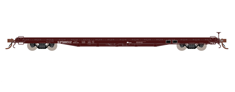 Fox Valley Models 15068 HO Scale 60' P-S F60GH Flatcar Southern Pacific SP 599339