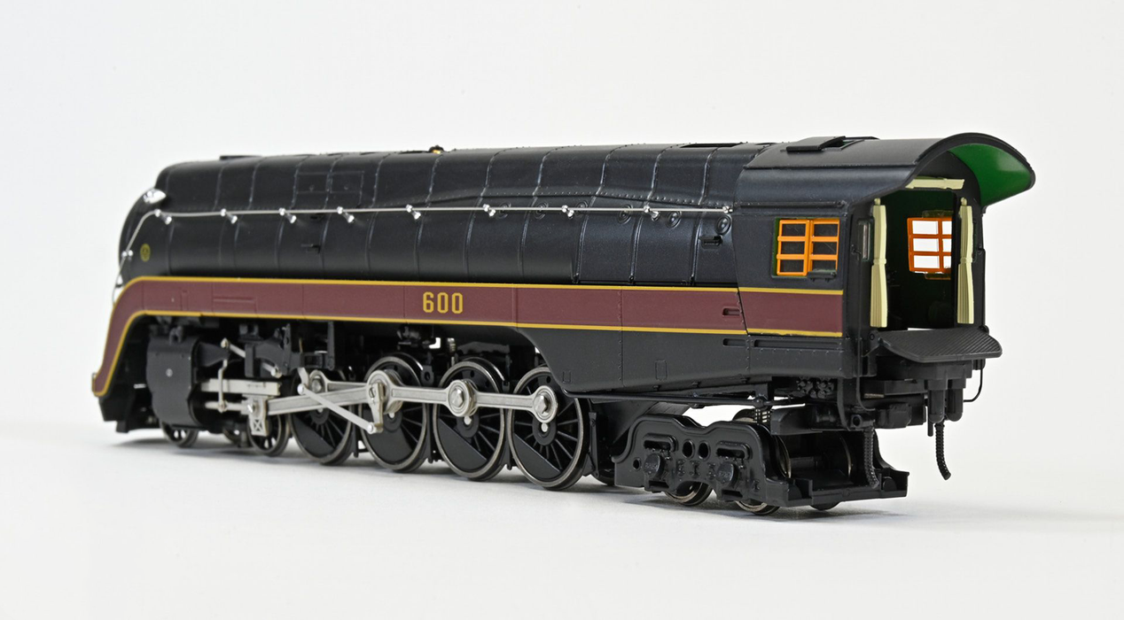 Fox Valley Models 38840 HO Scale N&W Class J 4-8-4, Norfolk & Western Early As Built N&W 600
