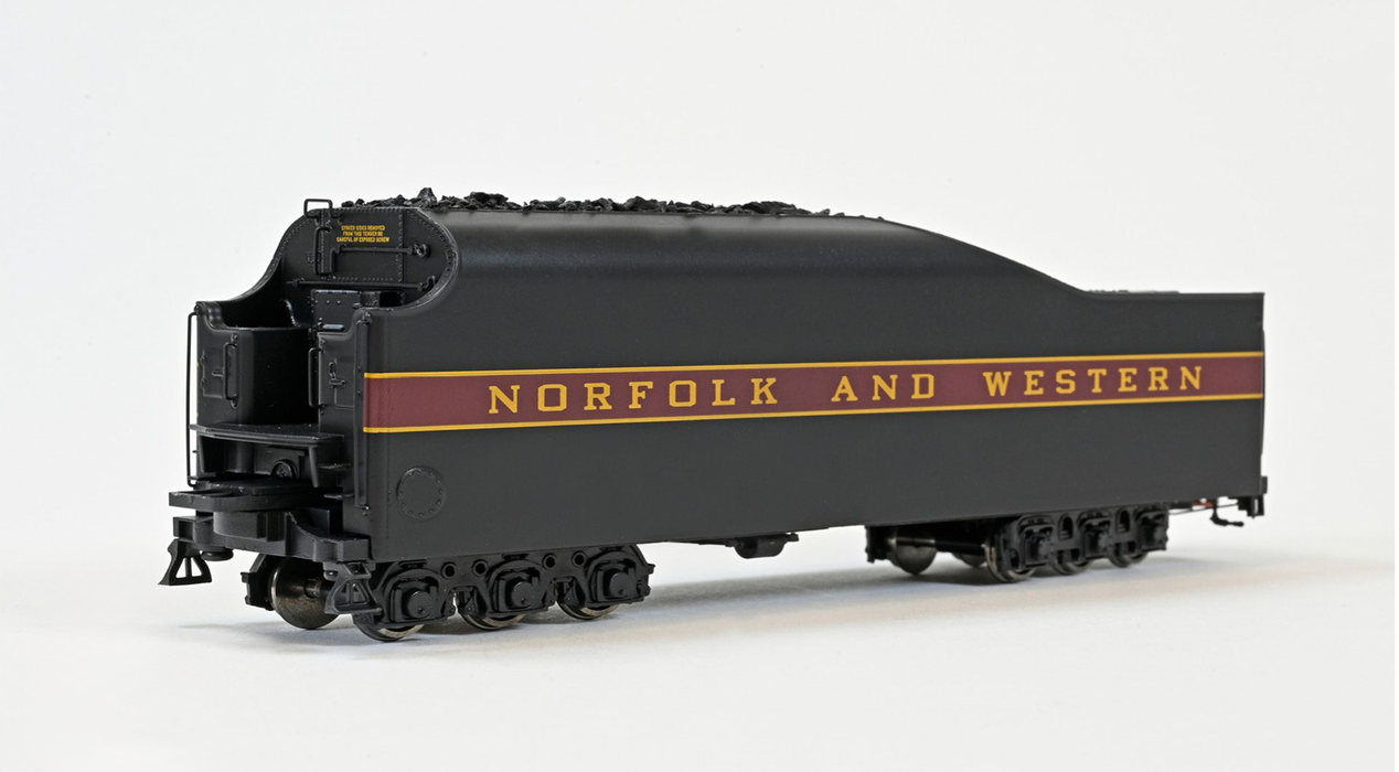 Fox Valley Models 38841 HO Scale N&W Class J 4-8-4, Norfolk & Western Early As Built N&W 602 DCC & Sound