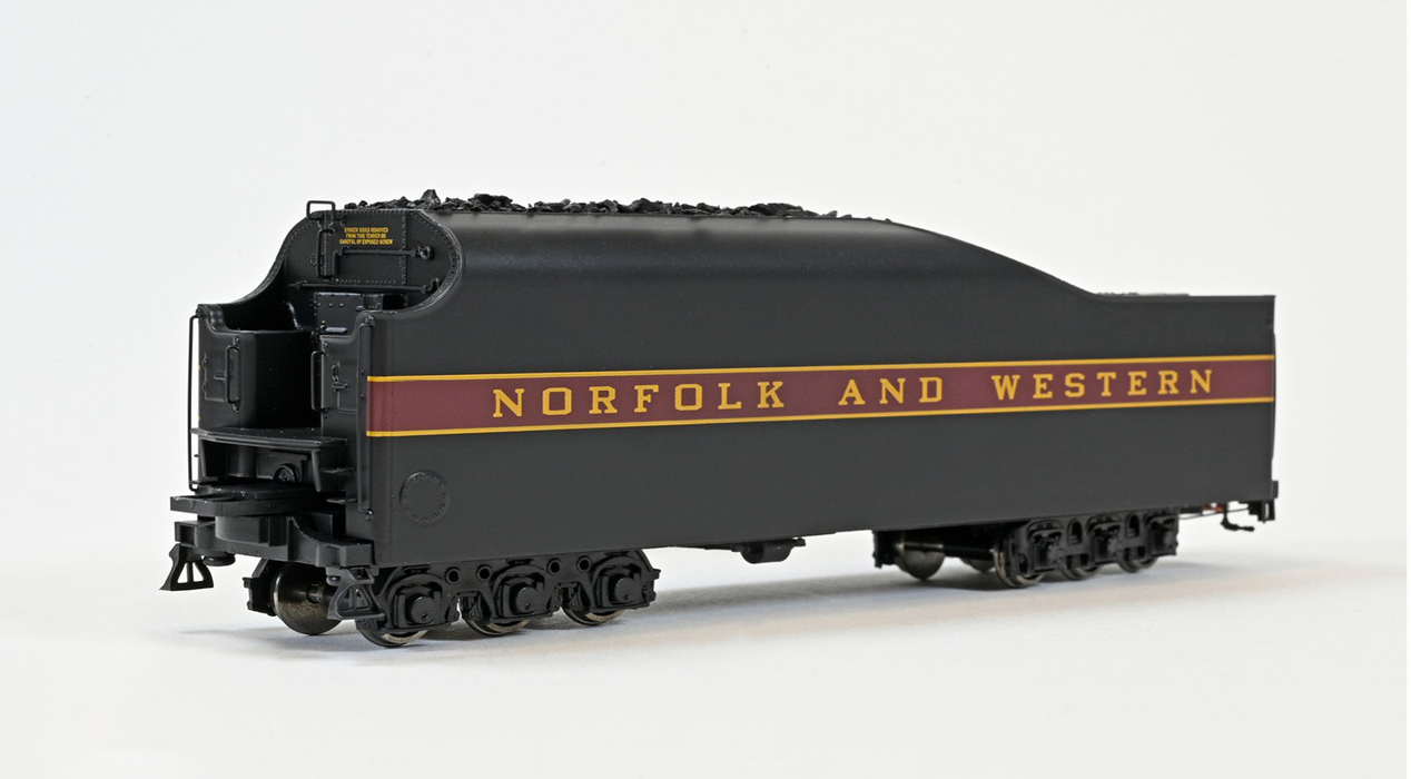 Fox Valley Models 38842 HO Scale N&W Class J 4-8-4, Norfolk & Western EarlyAs Built N&W 602