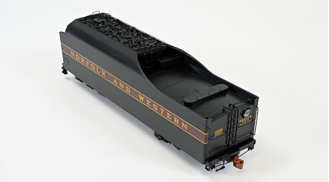 Fox Valley Models 38842 HO Scale N&W Class J 4-8-4, Norfolk & Western EarlyAs Built N&W 602