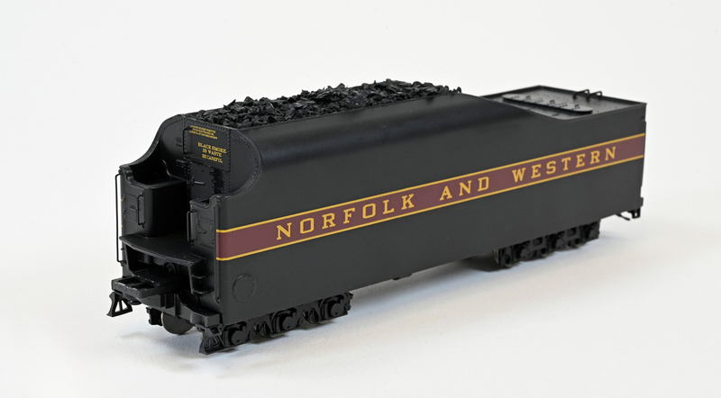 Fox Valley Models 38843 HO Scale N&W Class J 4-8-4, Norfolk & Western Late As Built N&W 611 DCC & Sound