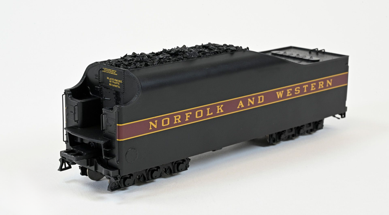 Fox Valley Models 38843 HO Scale N&W Class J 4-8-4, Norfolk & Western Late As Built N&W 611 DCC & Sound