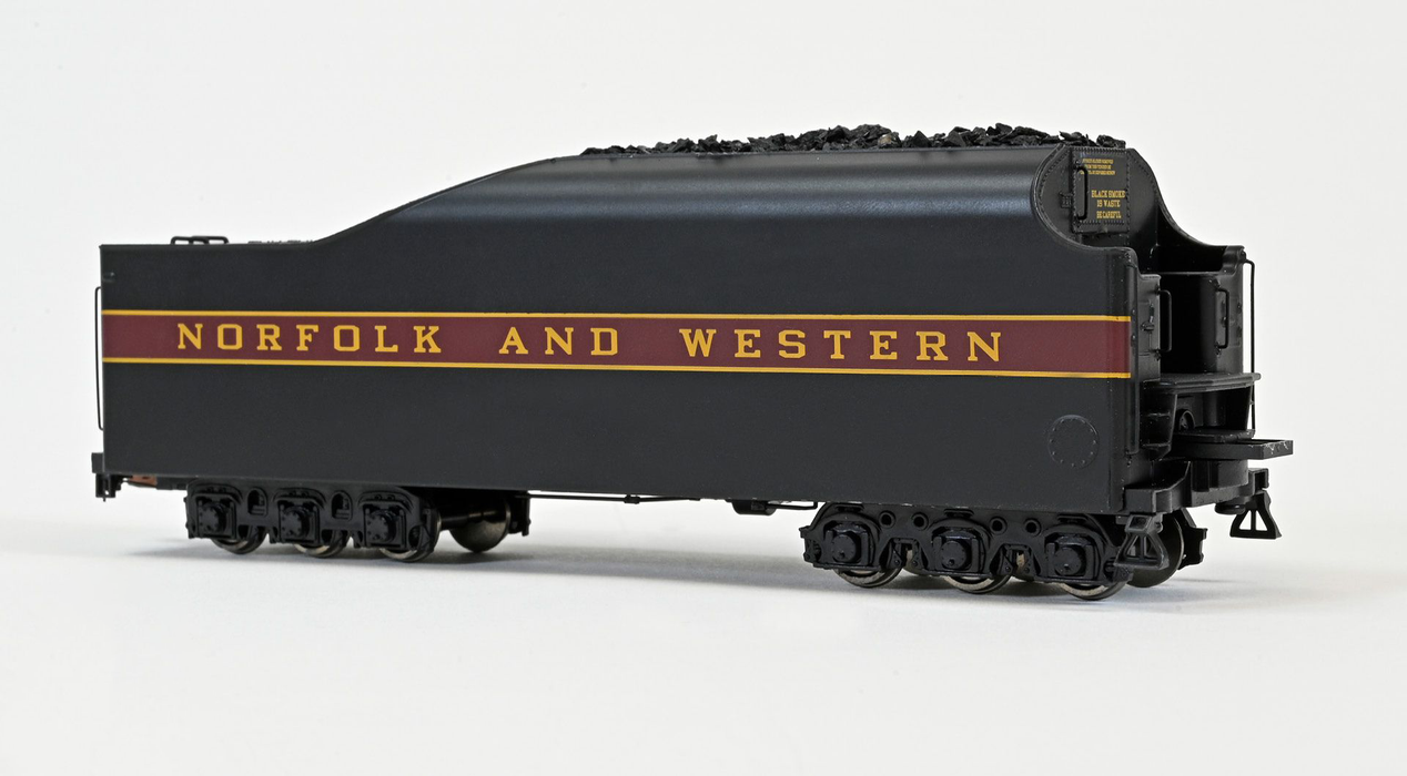 Fox Valley Models 38847 HO Scale N&W Class J 4-8-4, Norfolk & Western Late As Built N&W 613 DCC & Sound