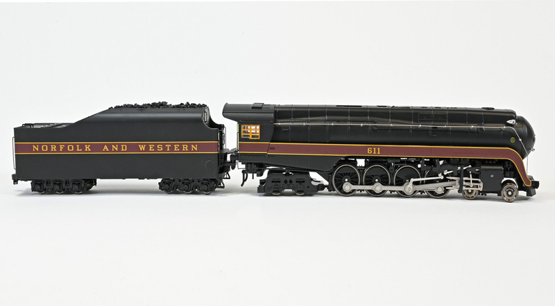 Fox Valley Models 38848 HO Scale N&W Class J 4-8-4, Norfolk & Western Late As Built N&W 613