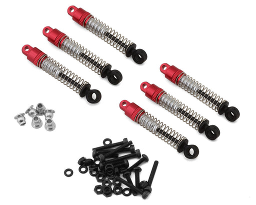 Furitek 2313 Red Cayman Pro 6x6 Aluminum Shocks (6 Pack)