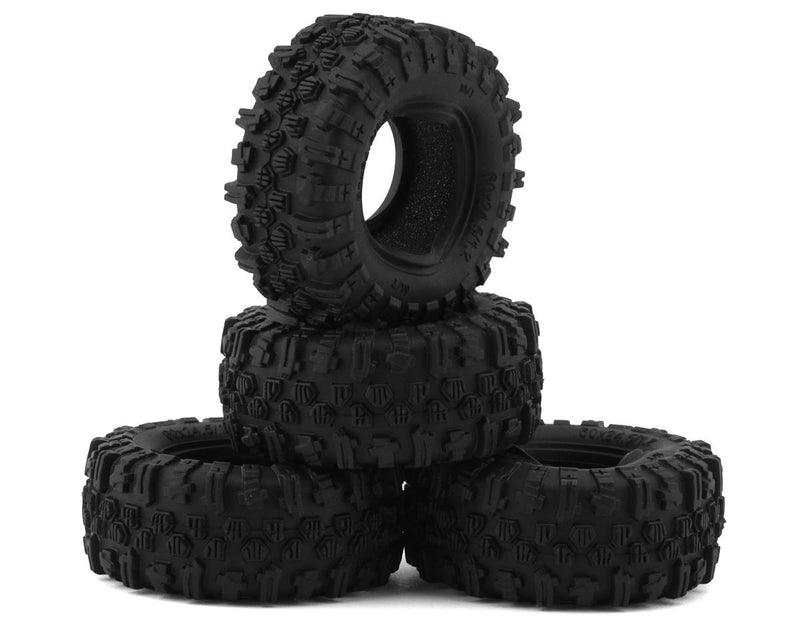 Furitek 2443 FX118 MUDDER 1.2" Micro Rock Crawler Tires (2 Pack)