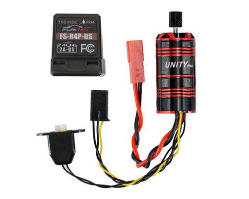 Furitek 2574 Ascent-18 UNITY PRO 2-in-1 Micro FOC 3500kV Brushless System