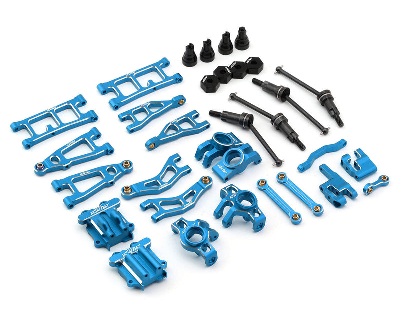 Furitek 2597 Blue Arrma™ Mojave Grom Ultimate Aluminum Upgrade Combo