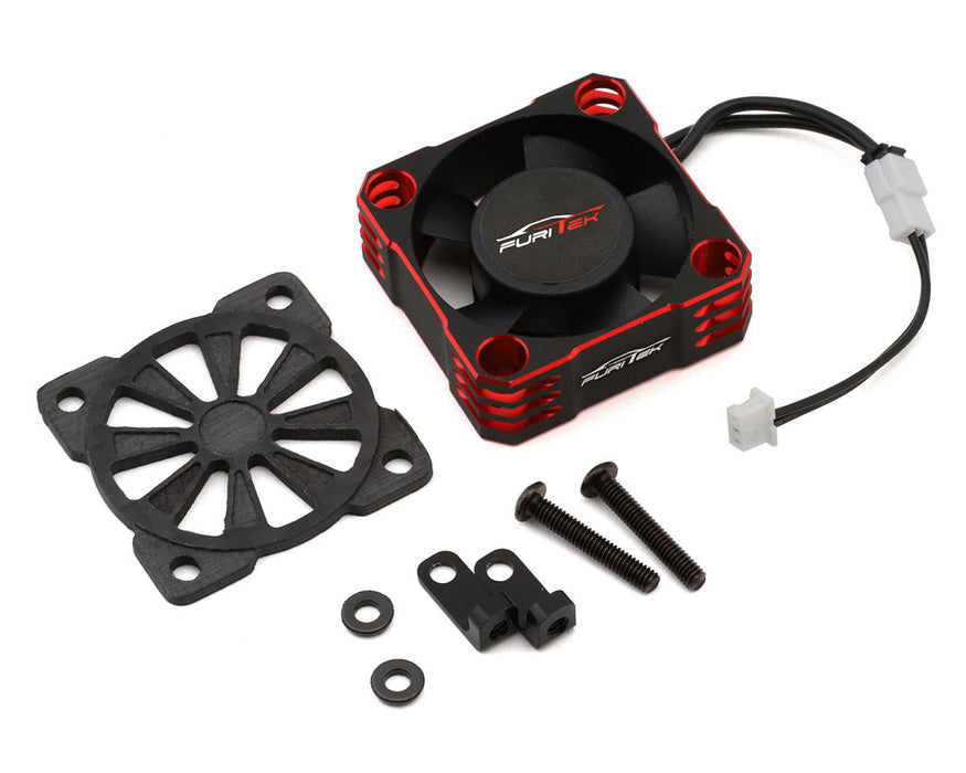 Furitek 2674 Red SlideTech ESC AeroSpin 30K Aluminum Cooling Fan Kit