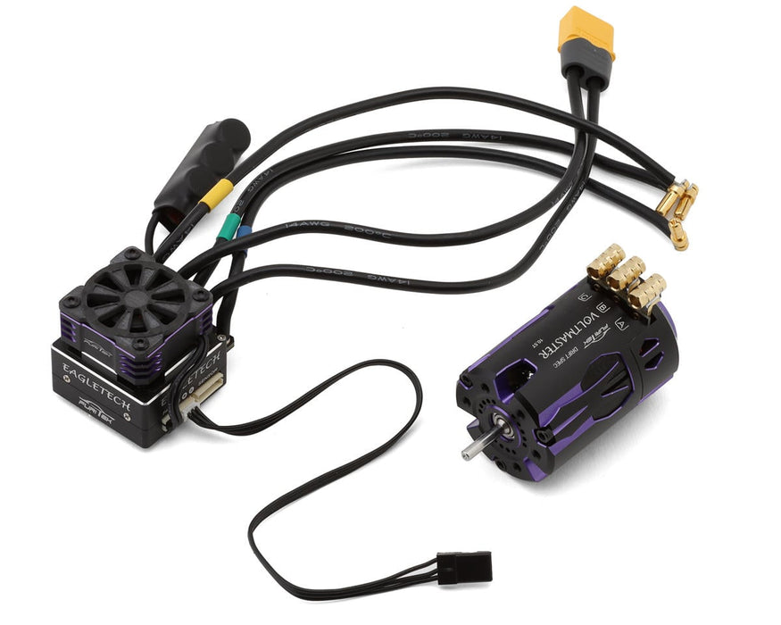 Furitek 2675 VoltEagle 1/10 Drift Brushless Sensored Combo for Traxxas 4-Tec Drift