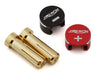 Furitek 2679 LowPro Bullet Plug Grips with 5mm Bullets (Black/Red)