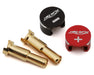 Furitek 2680 LowPro Bullet Plug Grips with 4-5mm Bullets (Black/Red)