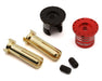 Furitek 2682 Heatsink Bullet Plug Grips with 5mm Bullets (Black/Red)