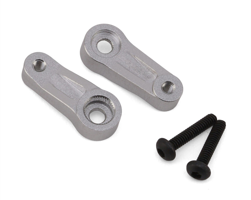 Furitek 2729 Silver TerraX CNC-Machined Aluminum Servo Horns (2 Pack)