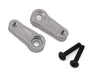 Furitek 2729 Silver TerraX CNC-Machined Aluminum Servo Horns (2 Pack)