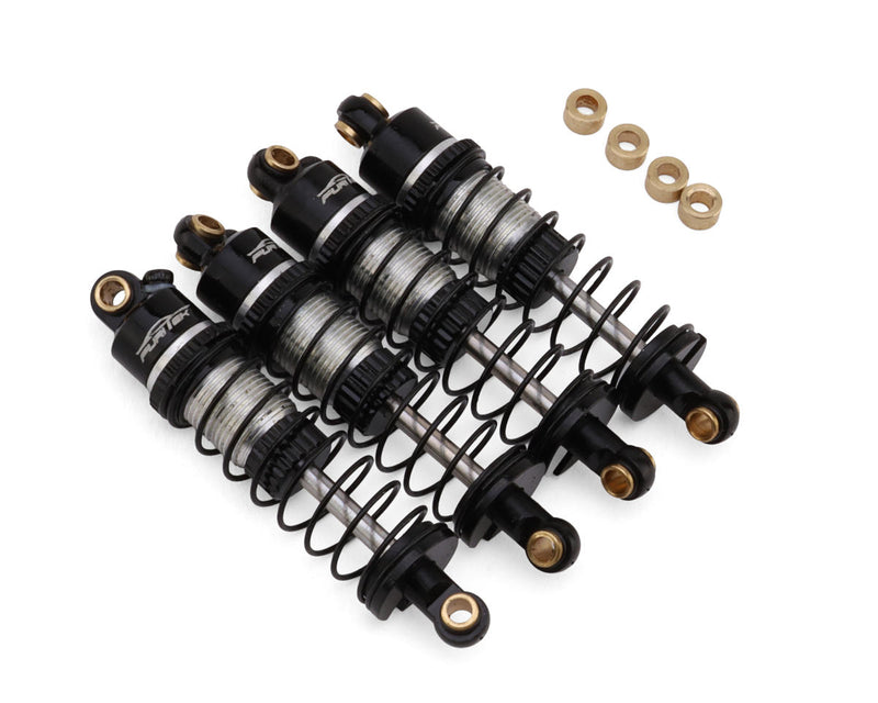 Furitek 2753 Aluminum 39mm Threaded Oil-Filled Shocks for 1/18 Crawlers (4 Pack)