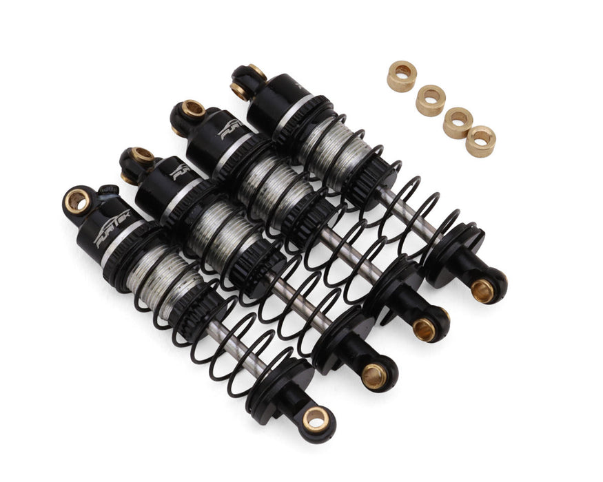 Furitek 2753 Aluminum 39mm Threaded Oil-Filled Shocks for 1/18 Crawlers (4 Pack)