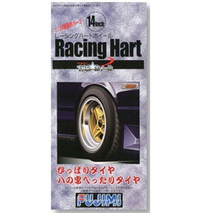 Fujimi 19335 1/24 Racing Hart 14" Tire & Wheel (Set of 4)