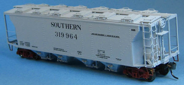 Funaro & Camerlengo 8280 HO Scale Southern Quadruple Covered Hopper with Decals Resin Kit