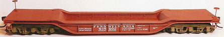 Funaro & Camerlengo 8450 HO Scale PRR F28 Well Hole Flatcar with Kiesel Trucks Resin Kit