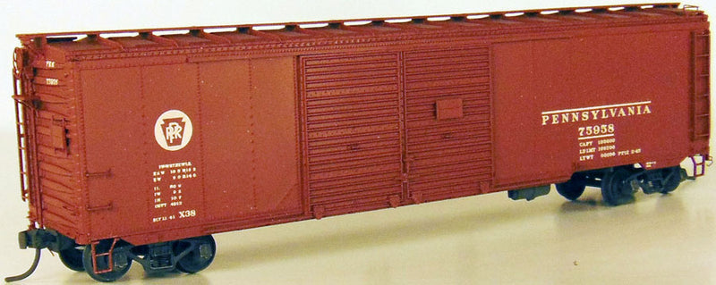 Funaro & Camerlengo 8461 HO Scale PRR PRR X38 50' Automobile Boxcar Resin Kit