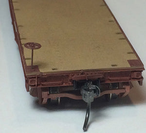 Funaro & Camerlengo 8480 HO Scale P&LE F-7 Heavy Duty Steel Flatcar Resin Kit