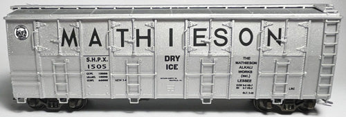 Funaro & Camerlengo 8520 HO Scale Mathieson Dry Ice Reefer with Decals Resin Kit