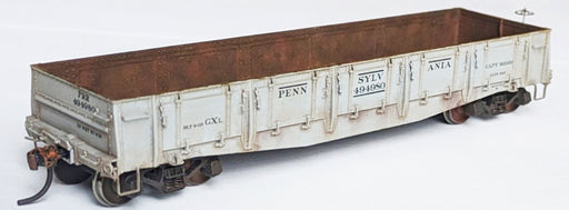 Funaro & Camerlengo 8610 HO Scale PRR GXL 36' Drop Side Gondola with Decals Resin Kit