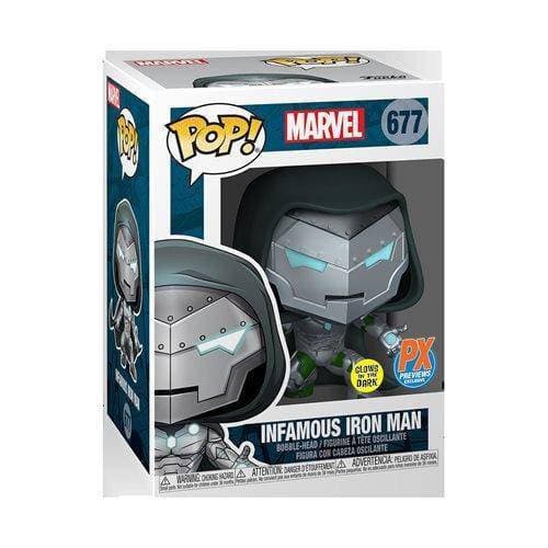 Funko Pop! 677 Marvel - Infamous Iron Man Pop! Vinyl Figure - PX Halloween ComicFest 2020 Exclusive
