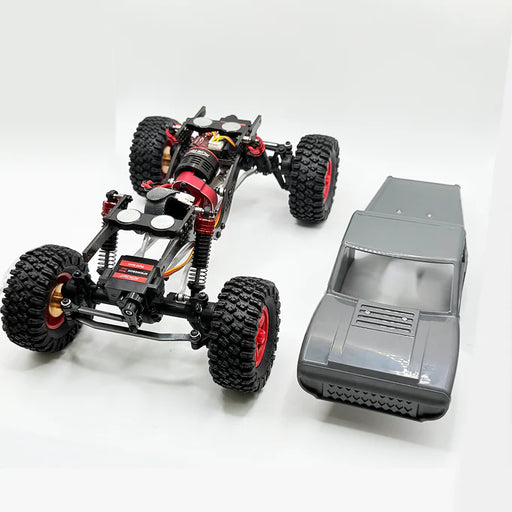 Furitek 2705 TerraX Active Pro 4WS 1/18 RTR Mini Rock Crawler - Grey