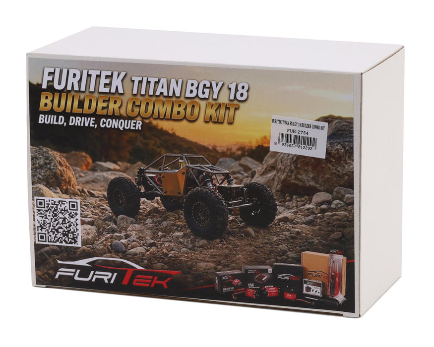 Furitek 2754 Titan Buggy 18 4WS 1/18 4WD Brushless Rock Crawler Builder Kit