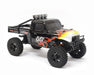 Furitek FX118 Black with Flames Fury Wagon 1/18 RTR Brushless Rock Crawler