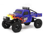 Furitek FX118 Blue with Flames Fury Wagon 1/18 RTR Brushless Rock Crawler
