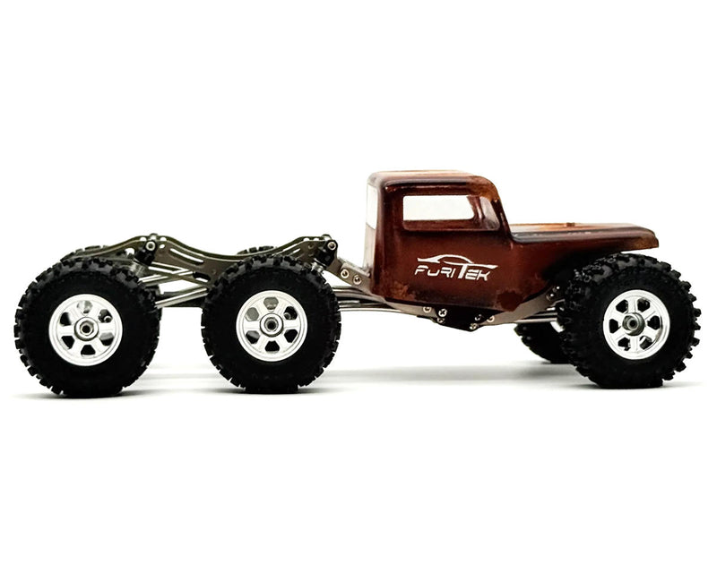 Furitek FUR-2816 Rogue 6X6 ARTR 1/30 Brushless Micro Crawler - Brown