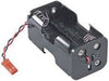Futaba AA Battery Holder Receiver Box 4-Cell with Male Red BEC Connector