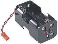 Futaba AA Battery Holder Receiver Box 4-Cell with Male Red BEC Connector