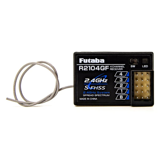 Futaba R2104GF S-FHSS 2.4GHz 4-Channel High Voltage Receiver