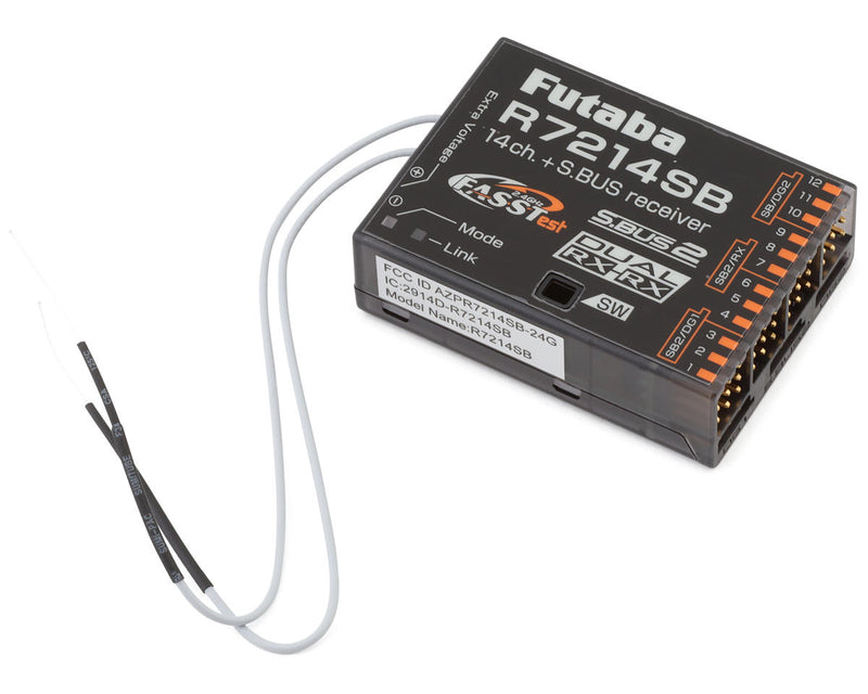 Futaba R7214SB 2.4GHz FASSTest S.Bus2 Receiver