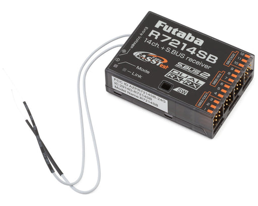 Futaba R7214SB 2.4GHz FASSTest S.Bus2 Receiver