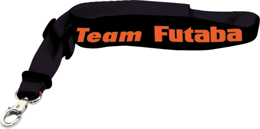 Futaba Team Futaba Strap Black & Orange Neck Strap