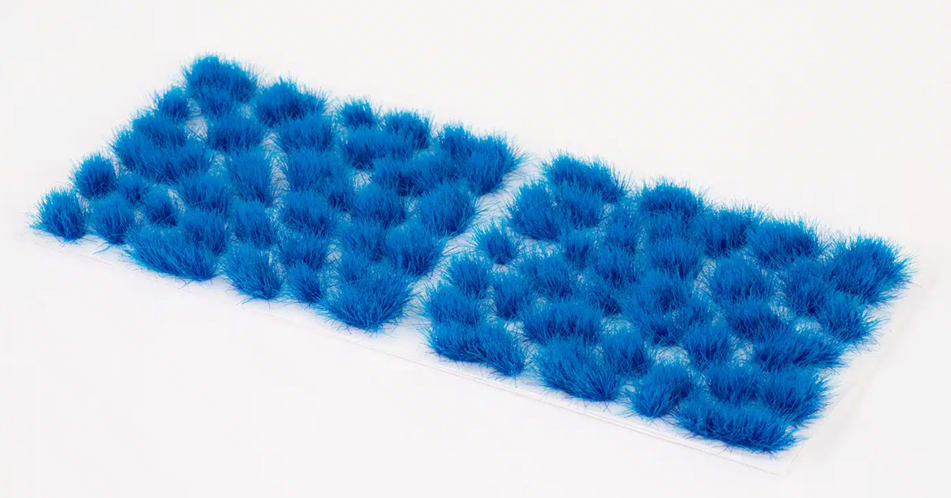 Gamers Grass 788184 6mm Alien Blue Grass Tufts (70 Pack Self Adhesive)