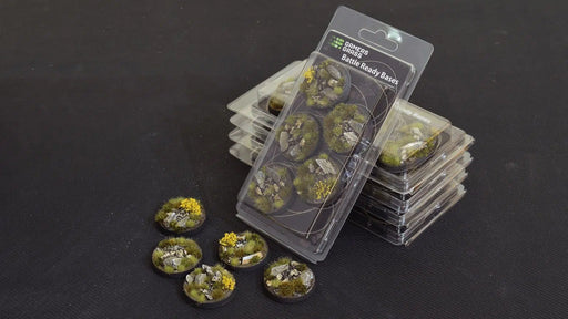 Gamers Grass 788450 40mm Highland Round Battle Ready Bases (5 Pack)