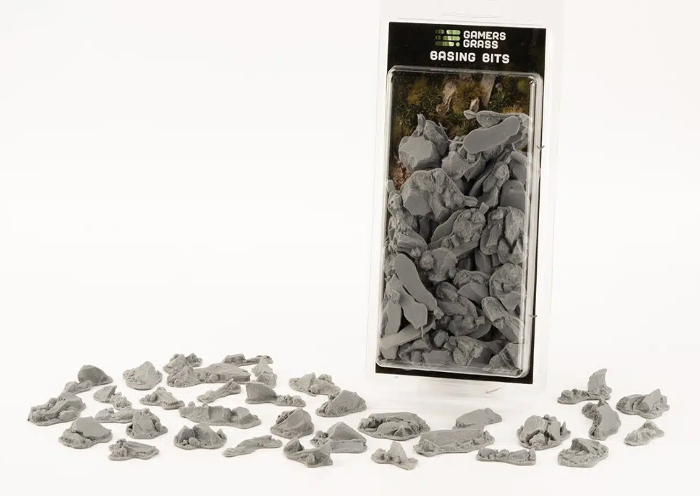 Gamers Grass 789297 Rocks Basing Bits (Unpainted)