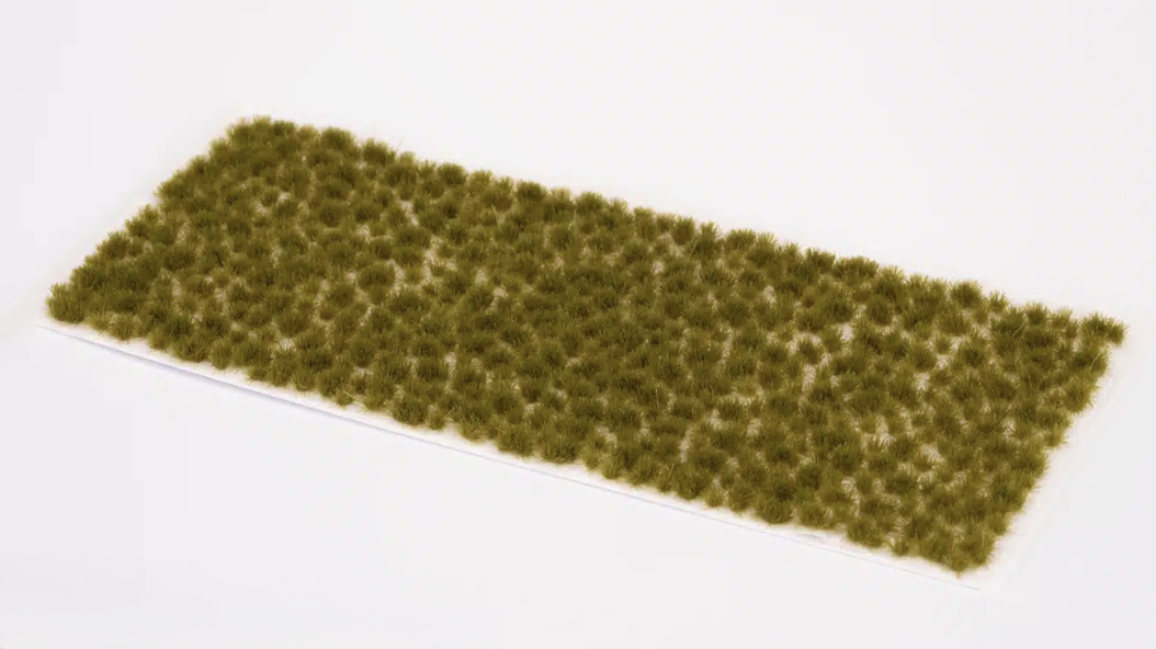 Gamers Grass 789303 2mm Tiny Dry Green Grass Tufts (500 Pack Self Adhesive)