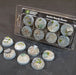 Gamers Grass 789358 32mm Urban Warfare Round Battle Ready Bases (8 Pack)