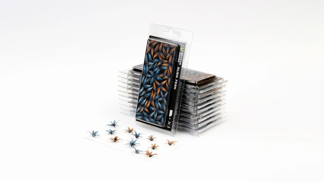 Gamer Grass 790156 Alien Fern Laser Cut Plants (38 Pack)