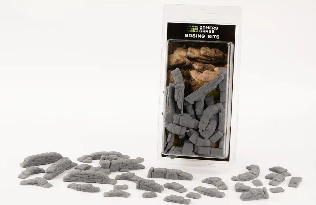 Gamer Grass 790200 Sandbag Barricades Basing Bits (Unpainted)